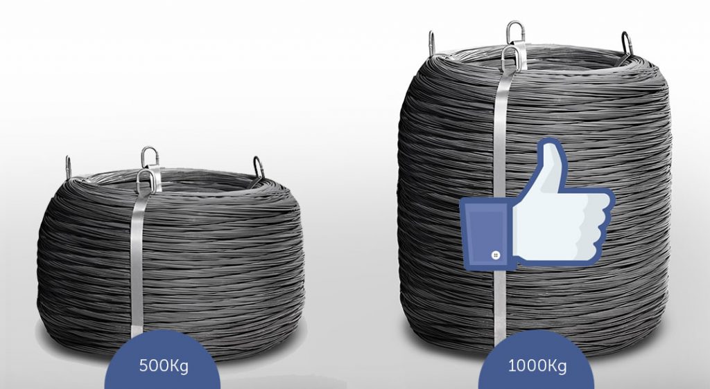 Baling machine: why choose 1,000 kg coils