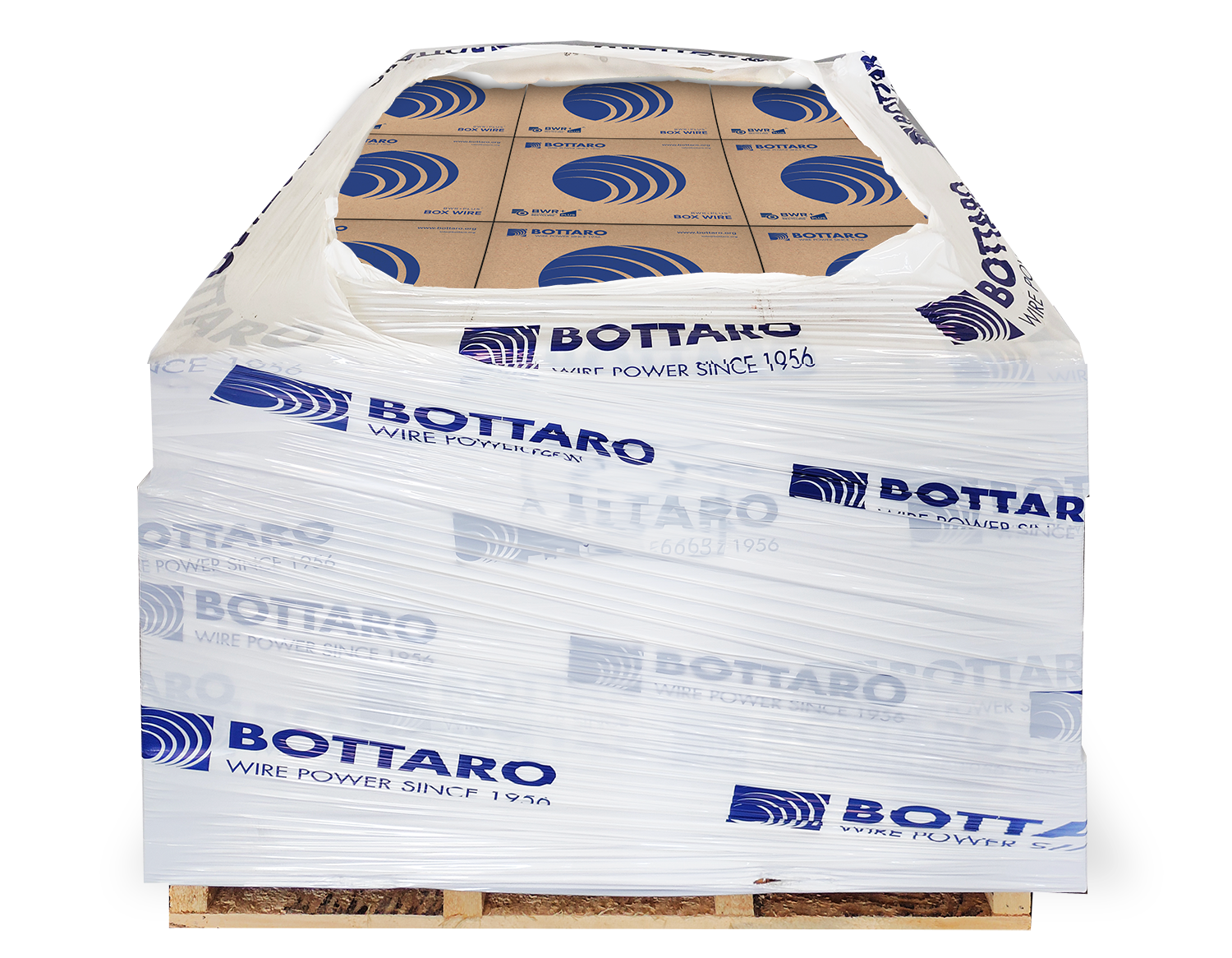 Bottaro Filo Riciclo Box Wire Su Pallet Png