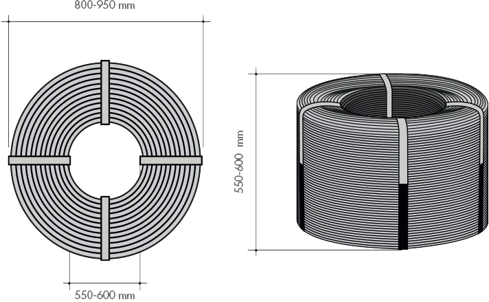 Hard Drawn Bright Wire Measures