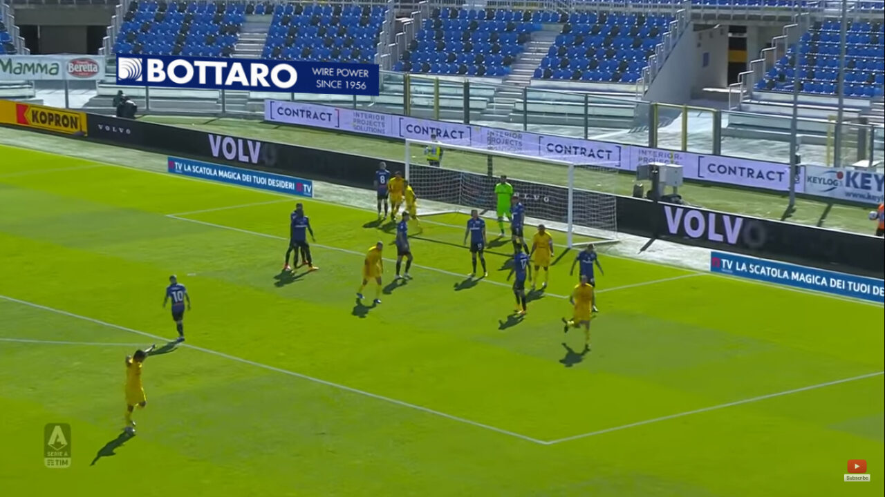 BOTTARO Im feld mit ATALANTA