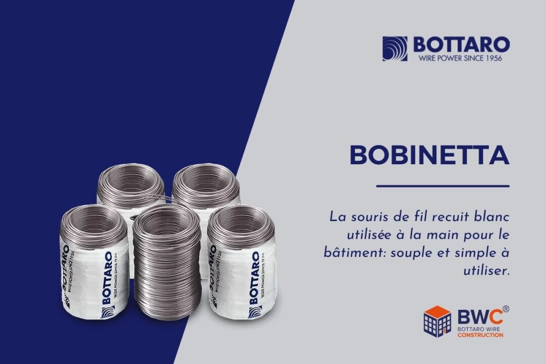 Bobinetta Bottaro : petites rosaces de fil recuit blanc qui se tient dans une main