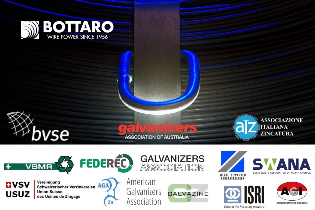 Bottaro rinnova la partecipazione alle maggiori associazioni del riciclo e della zincatura