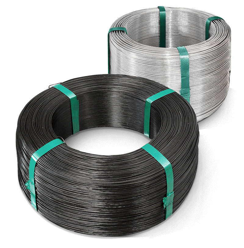 Bobinas De Terracota Negra O Alambre Galvanizado Para Prensas