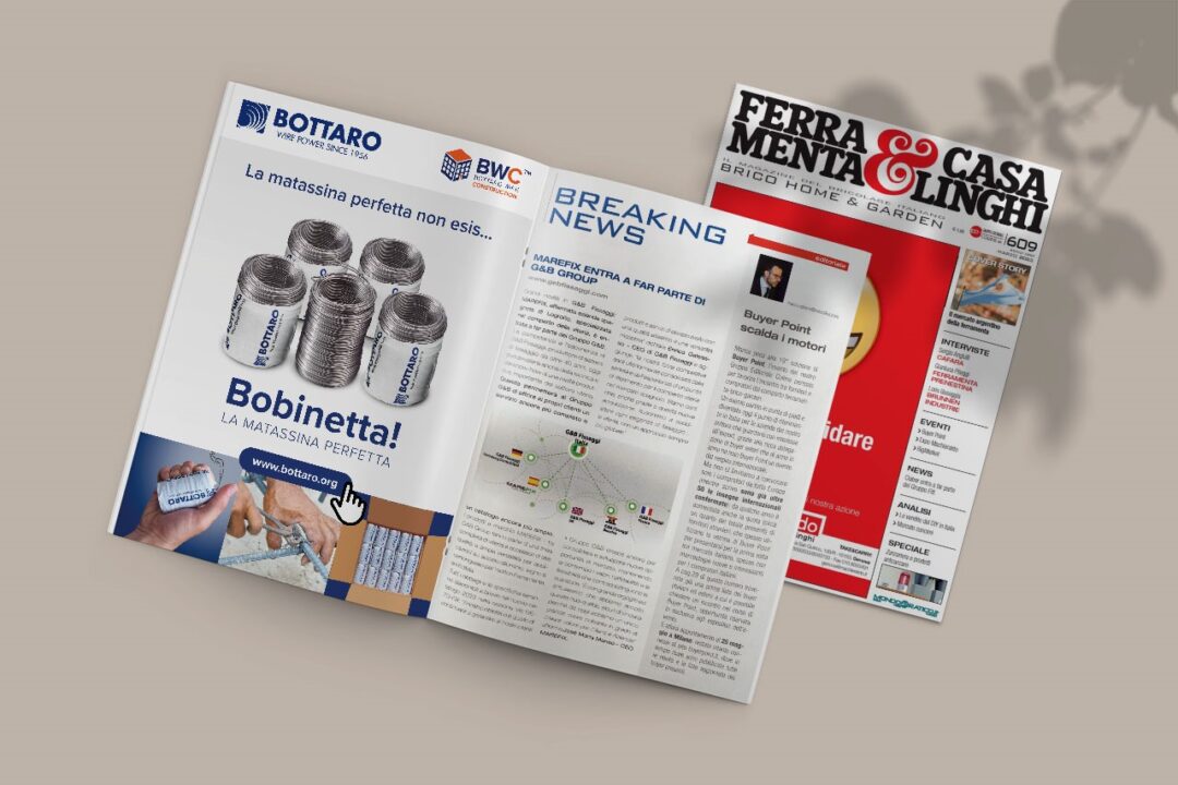 La matassina perfetta conquista le pagine di Ferramenta & Casalinghi