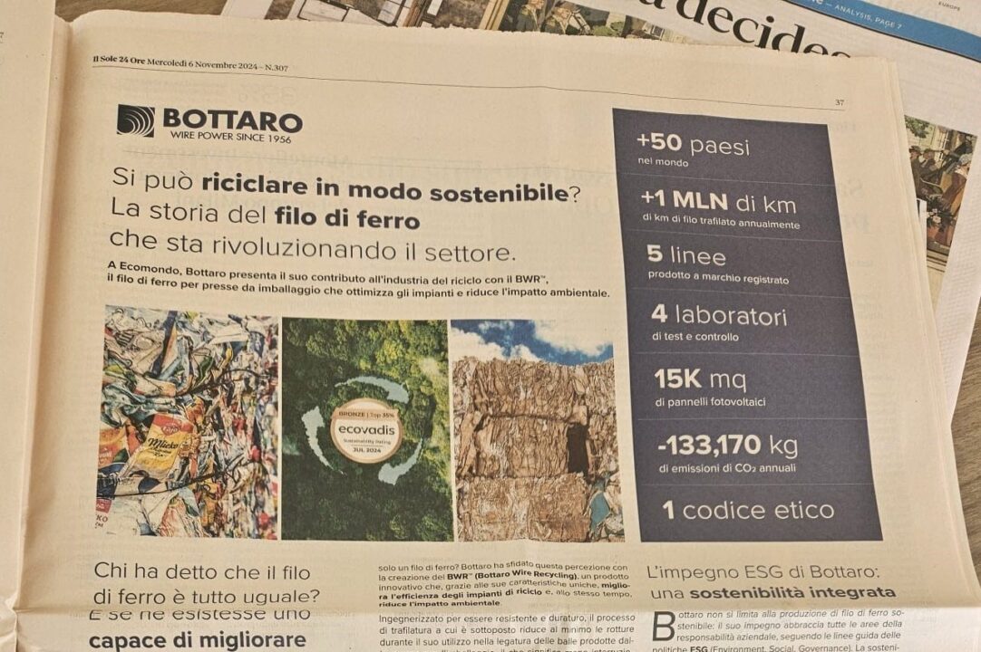 Si può riciclare in modo sostenibile? La storia del filo di ferro che sta rivoluzionando il settore.